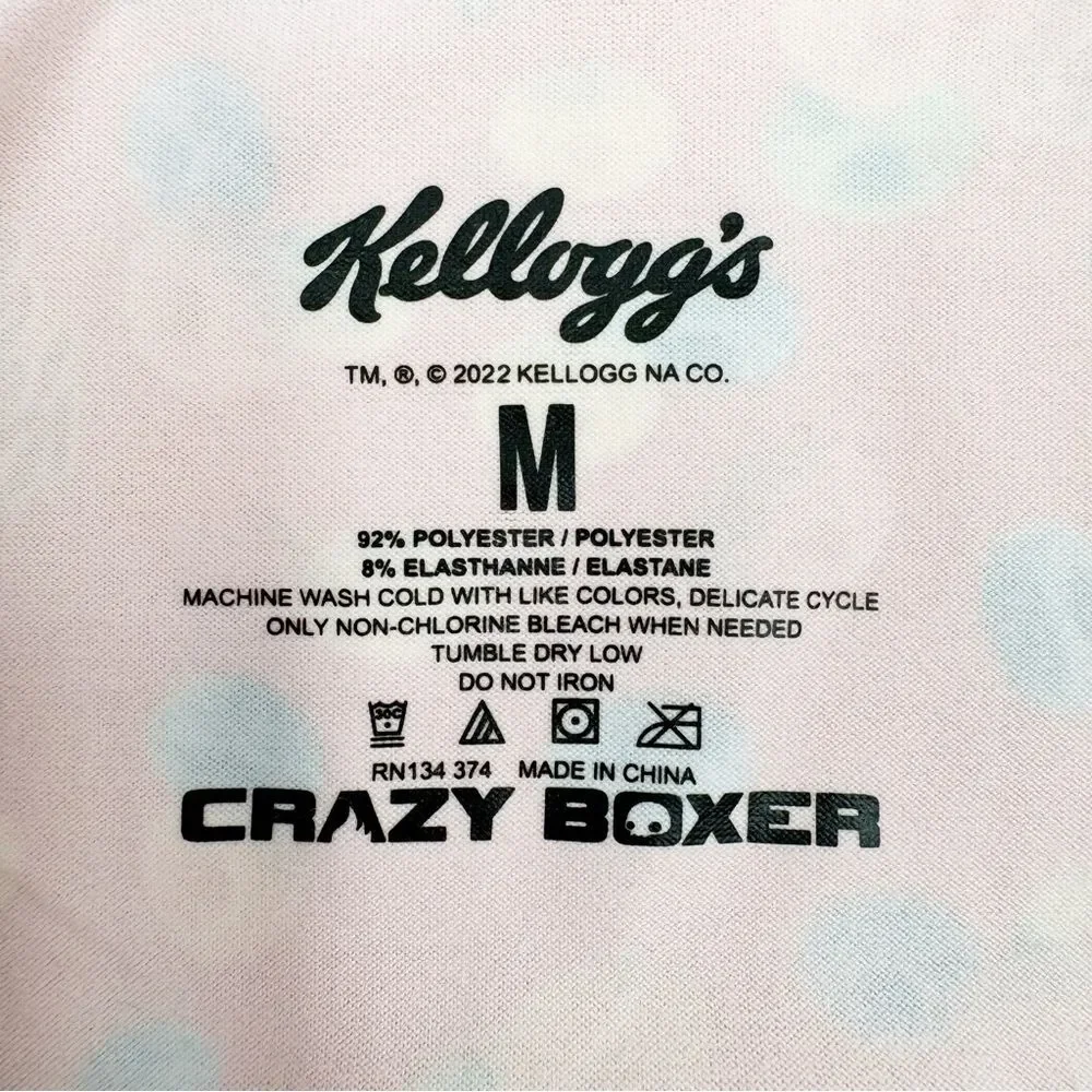 Froot Loops Cereal Crazy Boxer Briefs Mens Medium Underwear Novelty Gift Toucan